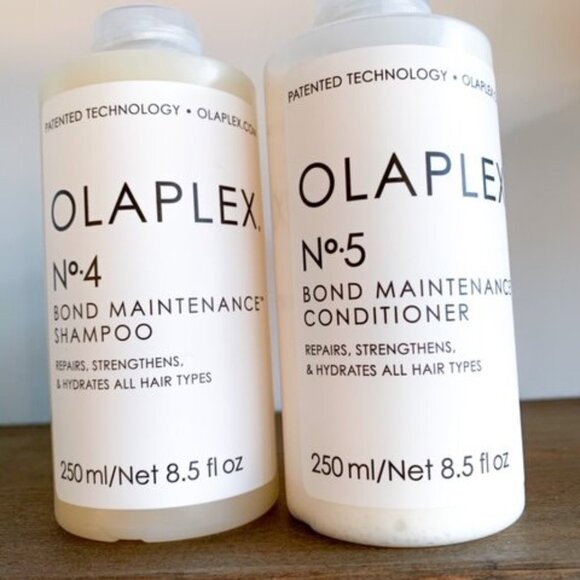 Olaplex No.4 Bond Maintenance Shampoo 8.5 oz & No.5 Conditioner 8.5 oz